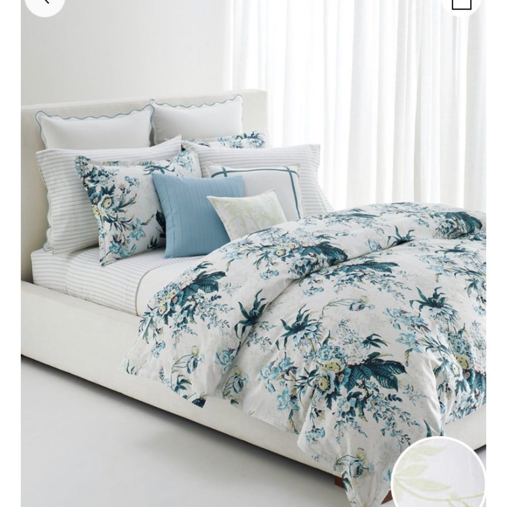 Lauren Ralph Lauren Eden Botanical Cotton Sateen 3 Pc. Duvet Cover Set - Open